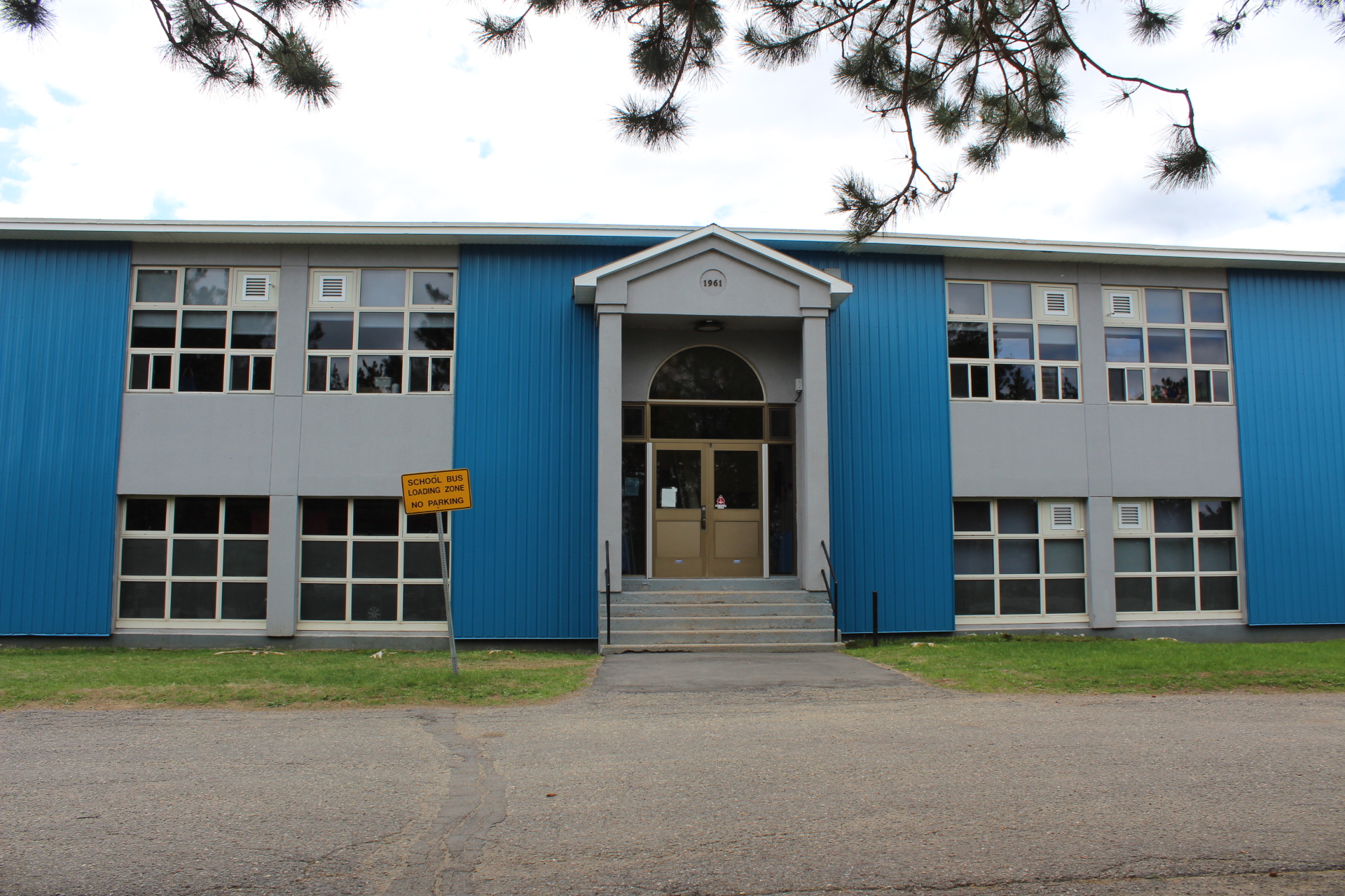 Burton Elementary School. Burton, NB.